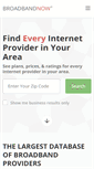 Mobile Screenshot of broadbandnow.com